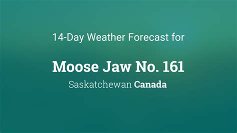 Moose Jaw, Saskatchewan, Canada Weather Forecast.